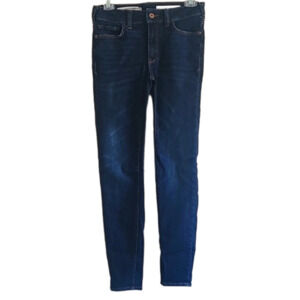 Anthropologie Pilcro And The Letterpress Dark Wash High Rise Skinny Legging Jean